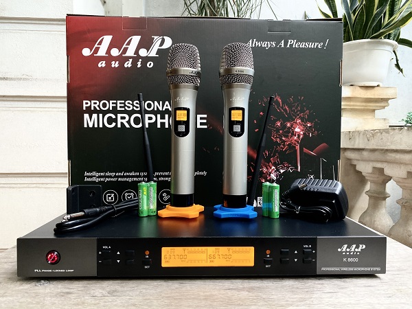 Với nhiều ưu điểm vượt trội, micro không dây AAP là một giải pháp hoàn hảo cho các ứng dụng âm nhạc và giải trí